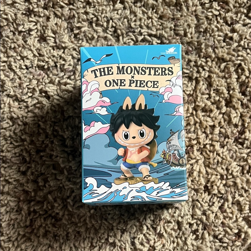 The Monsters x One Piece Action Figure - Blue and Tan